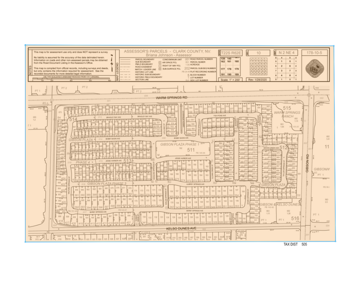 1144 Bradley Bay Ave, Henderson, NV à vendre - Plan cadastral - Image 1 de 1