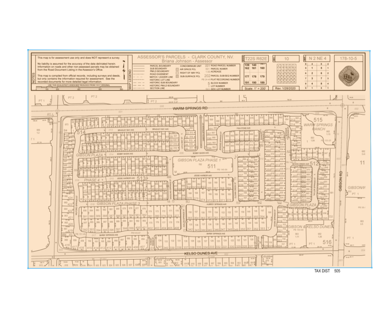 1144 Bradley Bay Ave, Henderson, NV à vendre Plan cadastral- Image 1 de 2