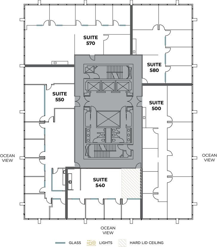 500 Newport Center Dr, Newport Beach, CA for lease Floor Plan- Image 1 of 1
