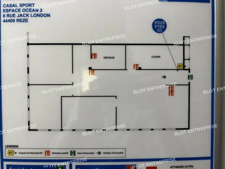 10 Rue Jack London, Rezé à louer - Plan d’étage - Image 1 de 12