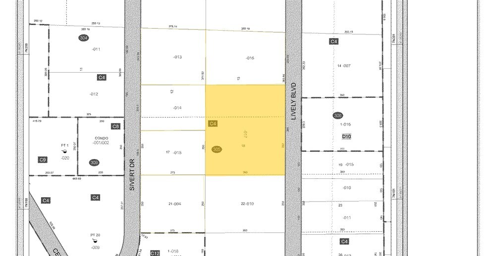 900-940 Lively Blvd, Wood Dale, IL à louer - Plan cadastral - Image 3 de 4