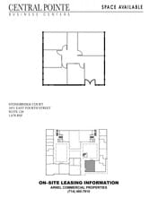 1651 E 4th St, Santa Ana, CA à louer Plan d’étage- Image 1 de 1