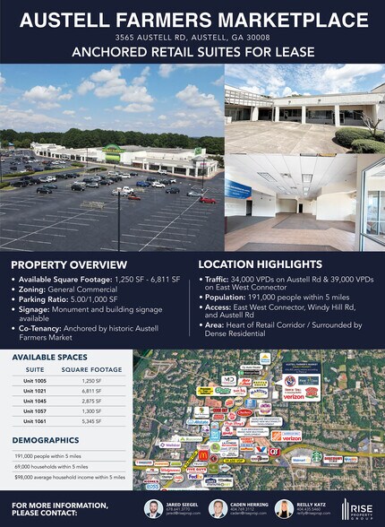 3565 Austell Rd SW, Marietta, GA à louer - Photo du bâtiment - Image 2 de 10