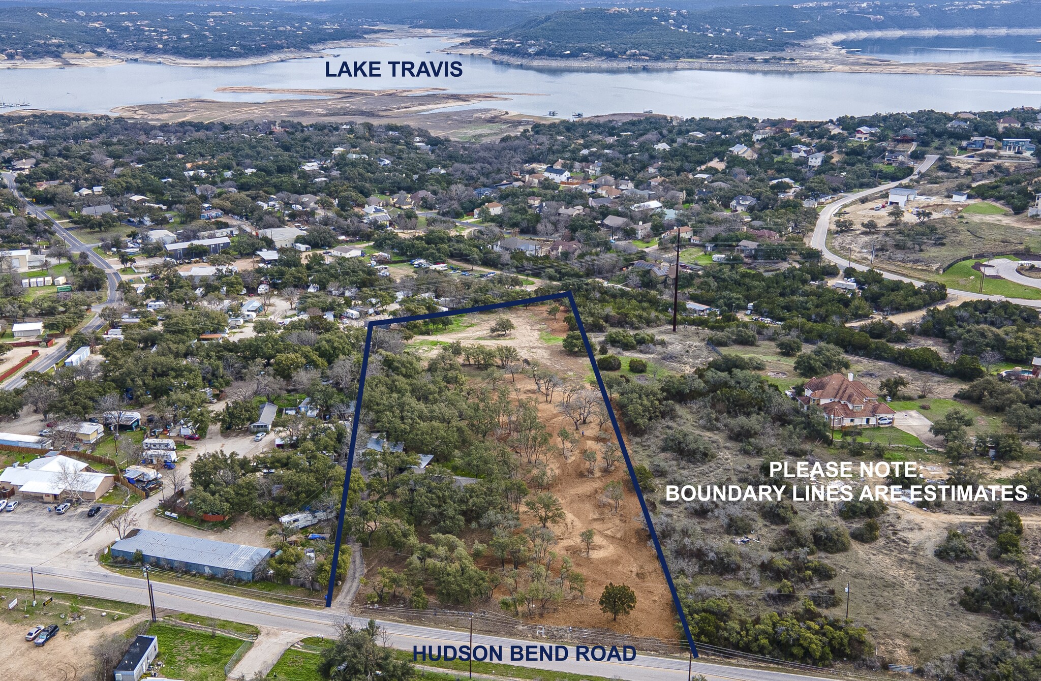 4823 HUDSON BEND Rd, Austin, TX for sale Aerial- Image 1 of 26