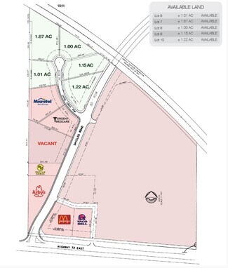 Plus de détails pour Chase Creek NE row, Huntsville, AL - Terrain à vendre