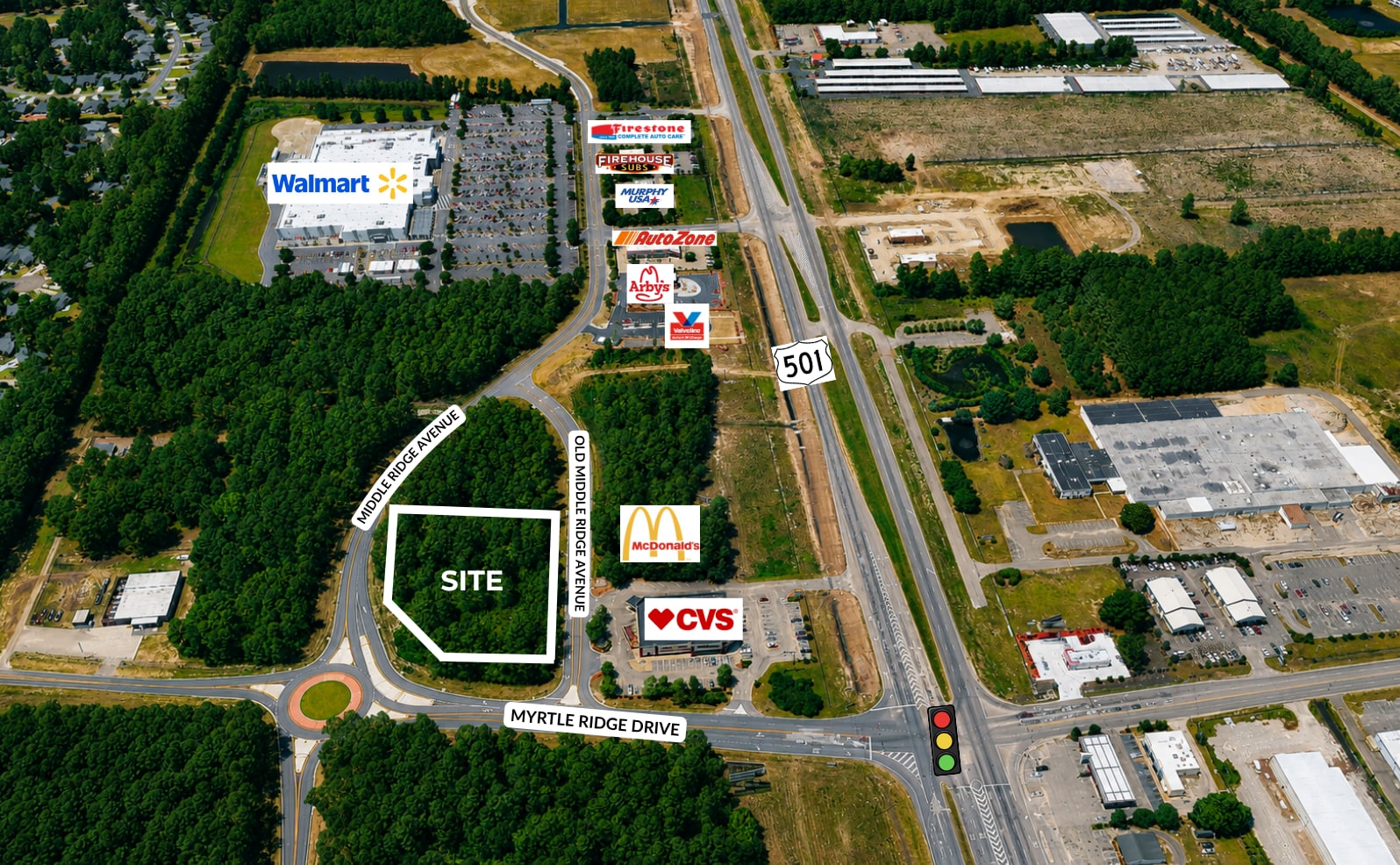 TBD Myrtle Ridge Drive, Conway, SC à vendre Photo du bâtiment- Image 1 de 4