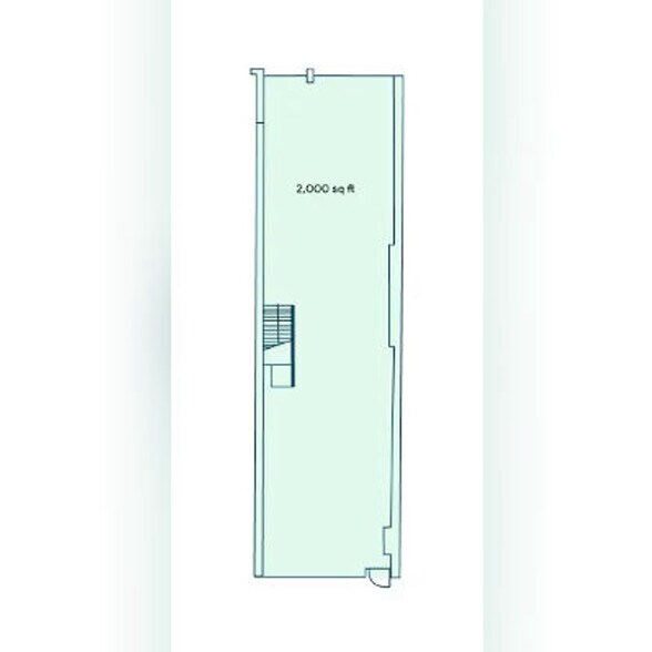 287 Seventh Ave, New York, NY à louer - Plan d’étage - Image 2 de 2