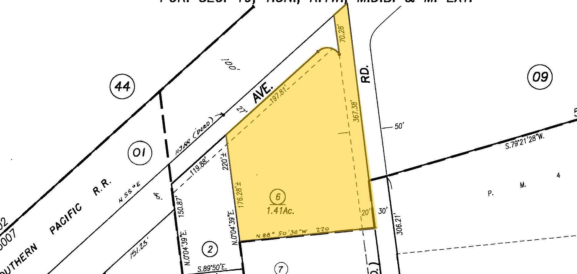 521 Railroad Ave, Suisun City, CA for sale Plat Map- Image 1 of 2