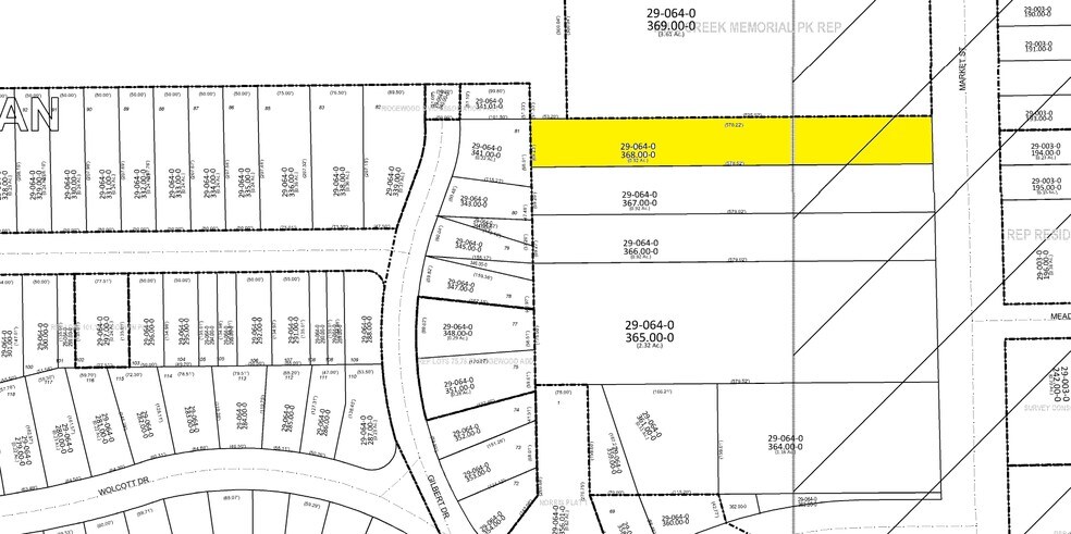 5600 Market St, Youngstown, OH à vendre - Plan cadastral - Image 2 de 8
