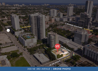 Plus de détails pour 200 NE 3rd Ave, Fort Lauderdale, FL - Vente au détail à vendre