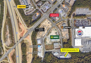 3835 Generosity Ct, Garner, NC à louer Aérien- Image 2 de 7