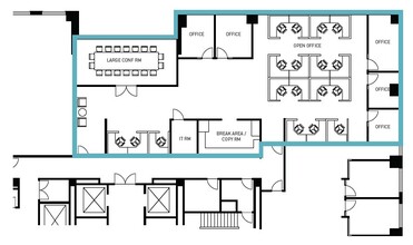 225 W Santa Clara St, San Jose, CA for lease Floor Plan- Image 1 of 1