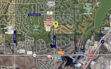 168th, Omaha, NE - Aérien  Vue de la carte