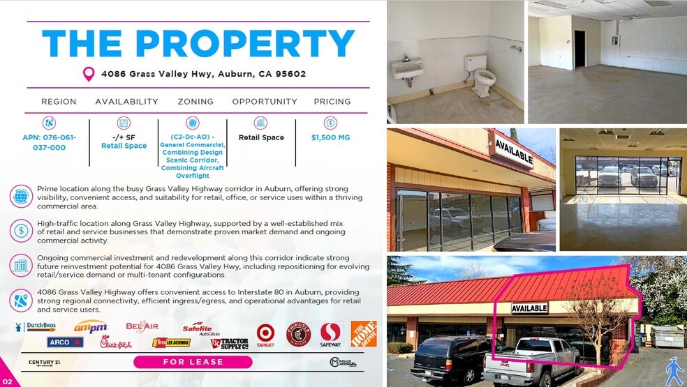 4076-4086 Grass Valley Hwy, Auburn, CA for lease - Building Photo - Image 2 of 9