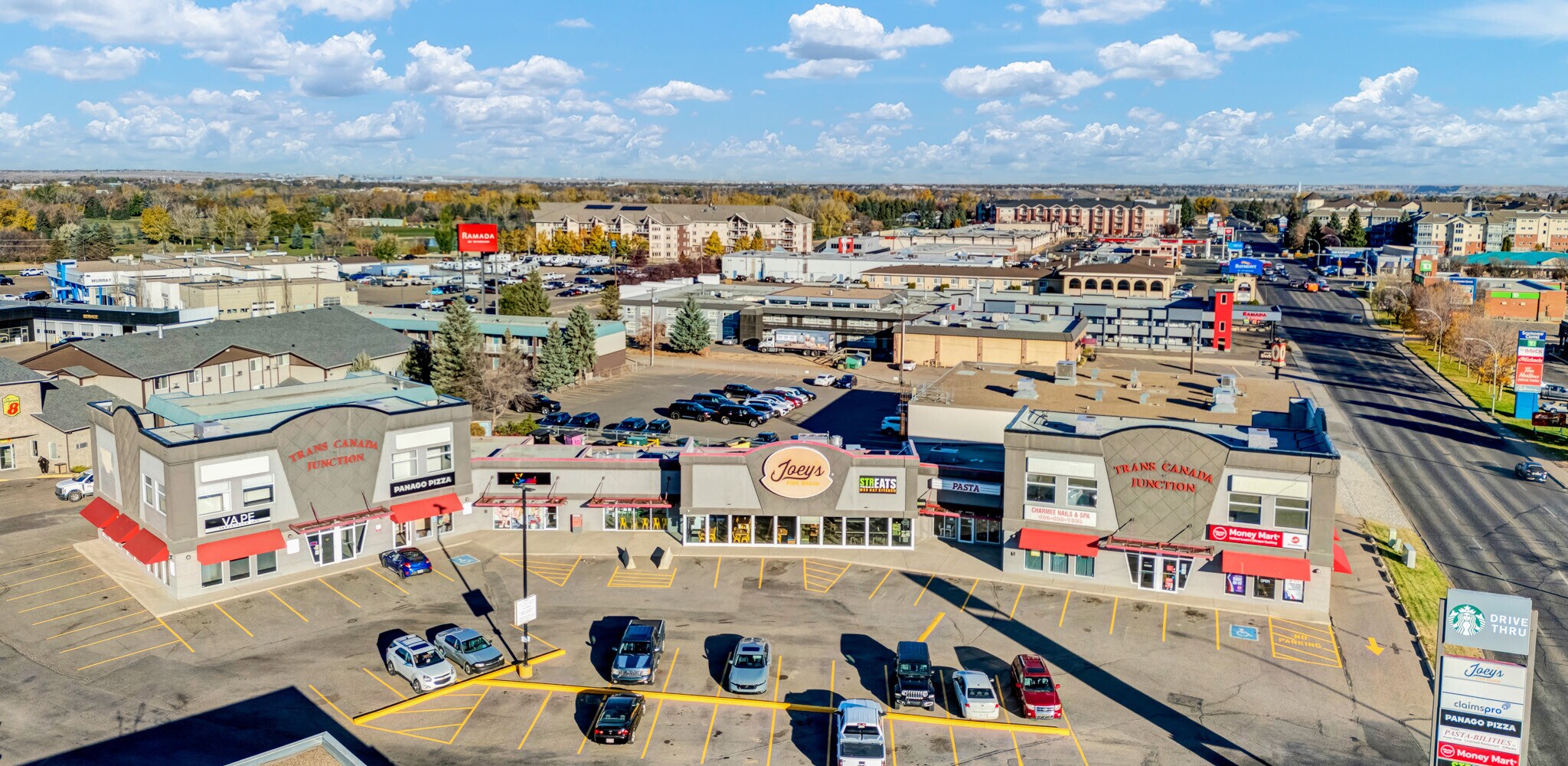 1290 Trans Canada Way SE, Medicine Hat, AB for lease Aerial- Image 1 of 4