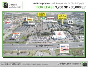 1061-1099 Highway 9, Old Bridge, NJ - Aerial  map view - Image1
