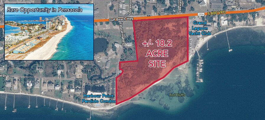 10771 Gulf Beach Hwy, Pensacola, FL à vendre - Photo du bâtiment - Image 1 de 1