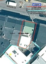 747 Columbia St, Hudson, NY - Aerial map view