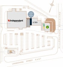 400 Lansdowne St E, Peterborough, ON for lease Site Plan- Image 1 of 5