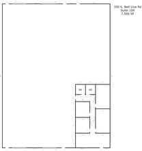 350 S Belt Line Rd, Irving, TX for lease Floor Plan- Image 2 of 6