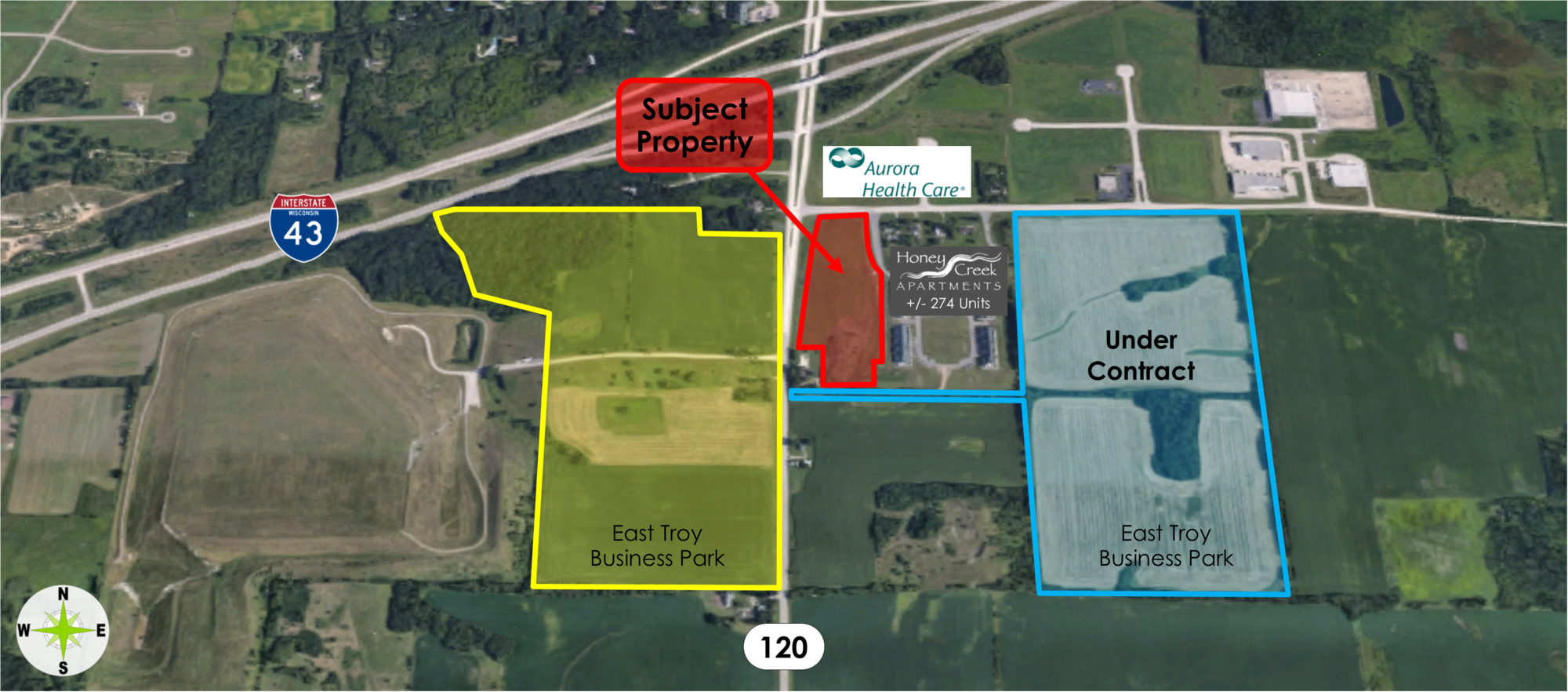 W2055 Honey Creek Rd, East Troy, WI à vendre Photo principale- Image 1 de 2