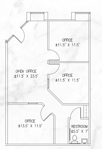 4540 Kearny Villa Rd, San Diego, CA 92123 - Unit 101 -  - Floor Plan - Image 1 of 1