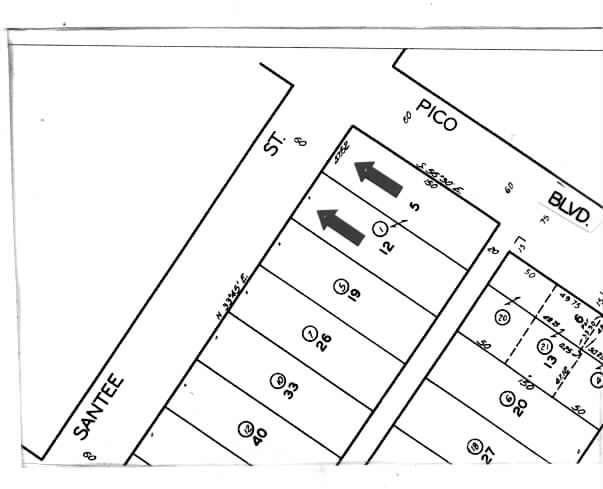 1300 Santee St, Los Angeles, CA for sale - Plat Map - Image 2 of 5