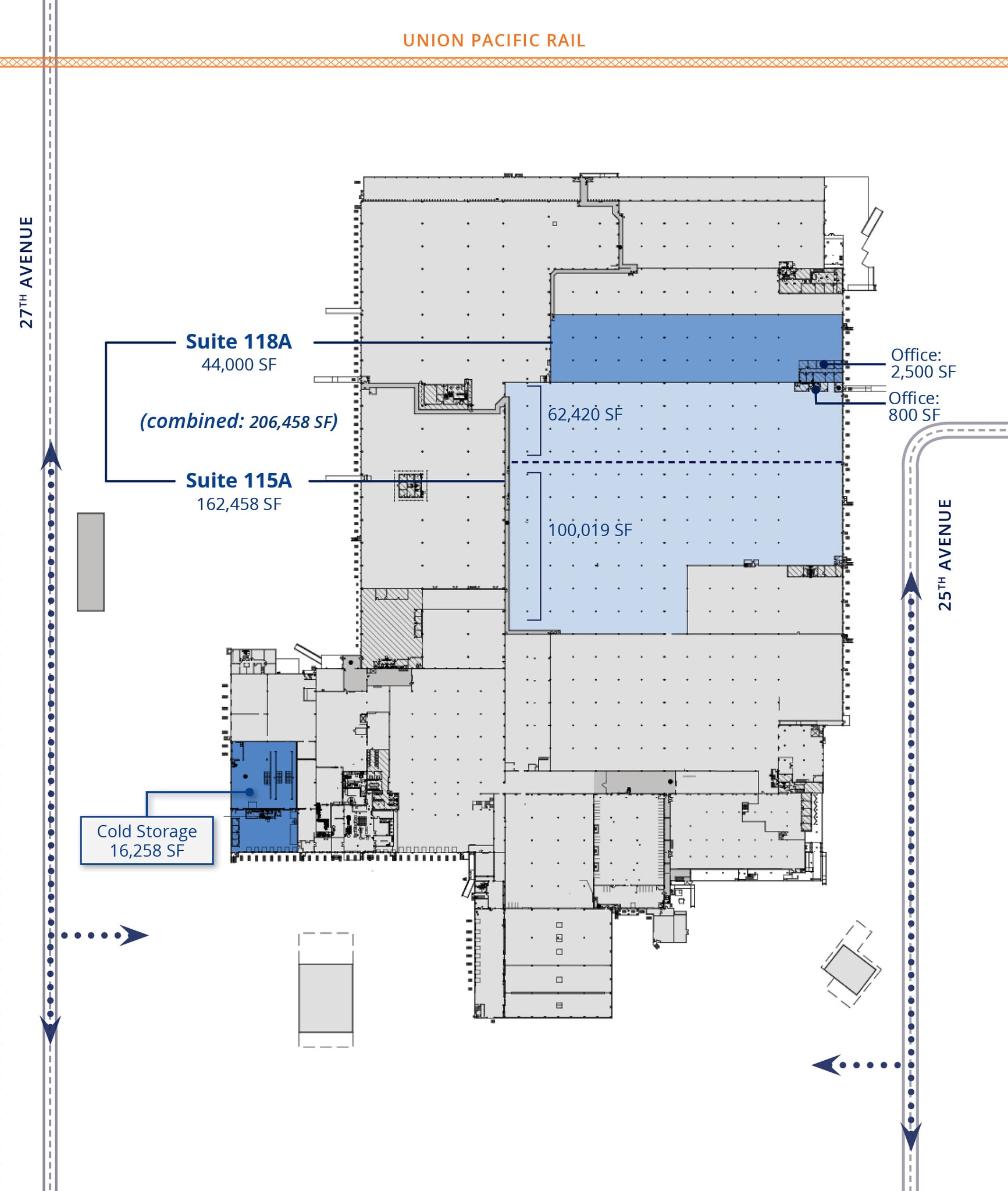 625 S 27th Ave, Phoenix, AZ for lease Site Plan- Image 1 of 3