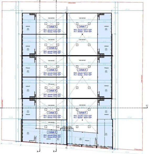 Bureau dans Ivry-sur-Seine à louer - Plan d’étage - Image 3 de 5