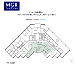 3401 Centrelake Dr, Ontario, CA à louer Plan d’étage- Image 1 de 1