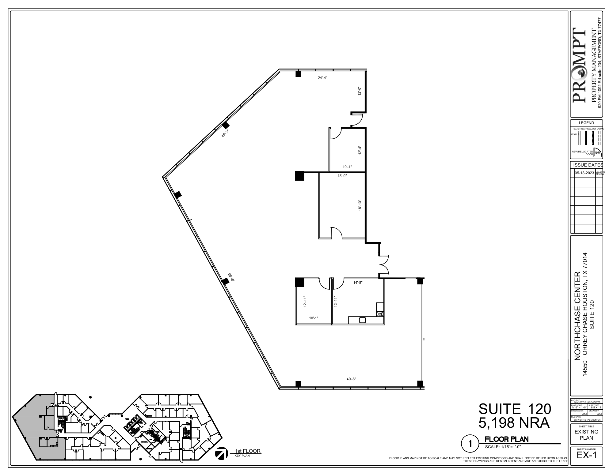 14550 Torrey Chase Blvd, Houston, TX for lease Floor Plan- Image 1 of 1