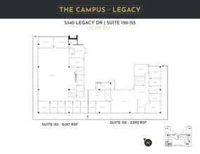 5340 Legacy Dr, Plano, TX à louer Plan d’étage- Image 1 de 2