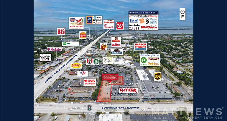 110 S Courtenay Pky, Merritt Island, FL à vendre - Photo du bâtiment - Image 2 de 3