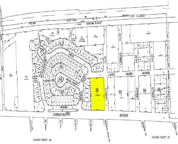 1007 Livingston Ave, North Brunswick, NJ for lease - Plat Map - Image 2 of 4