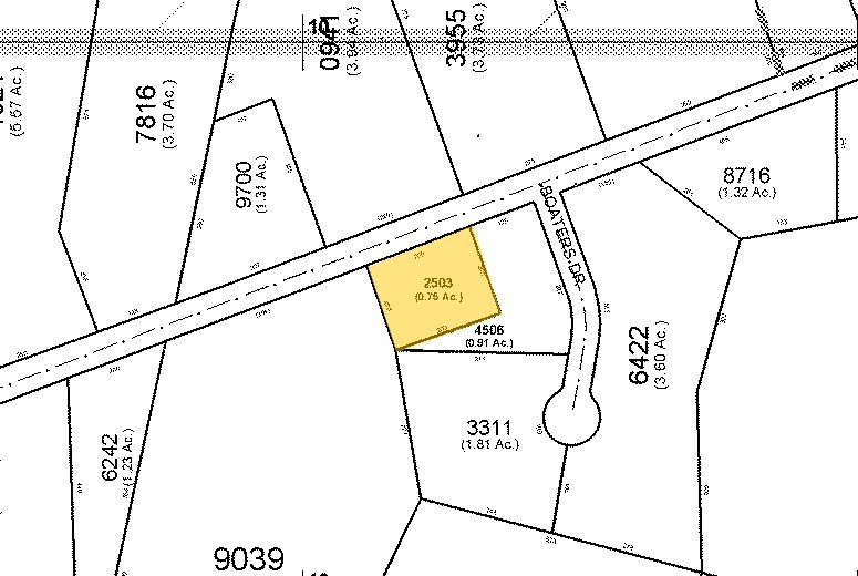 1219 River Hwy, Mooresville, NC à louer - Plan cadastral - Image 2 de 13