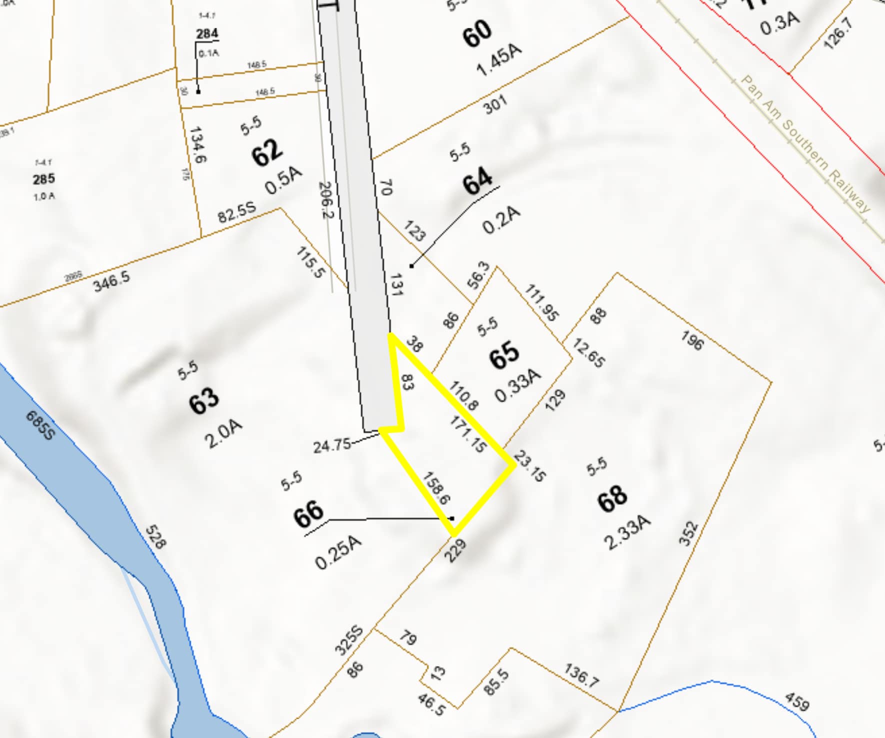 Lot 66 Mill St, Baldwinville, MA for sale Plat Map- Image 1 of 5
