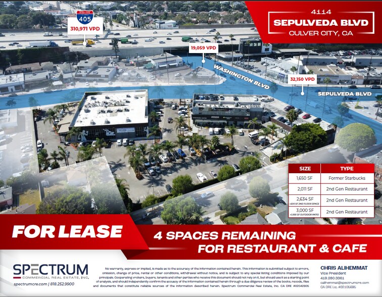 4114-4128 Sepulveda Blvd, Culver City, CA à louer - Photo du bâtiment - Image 1 de 12