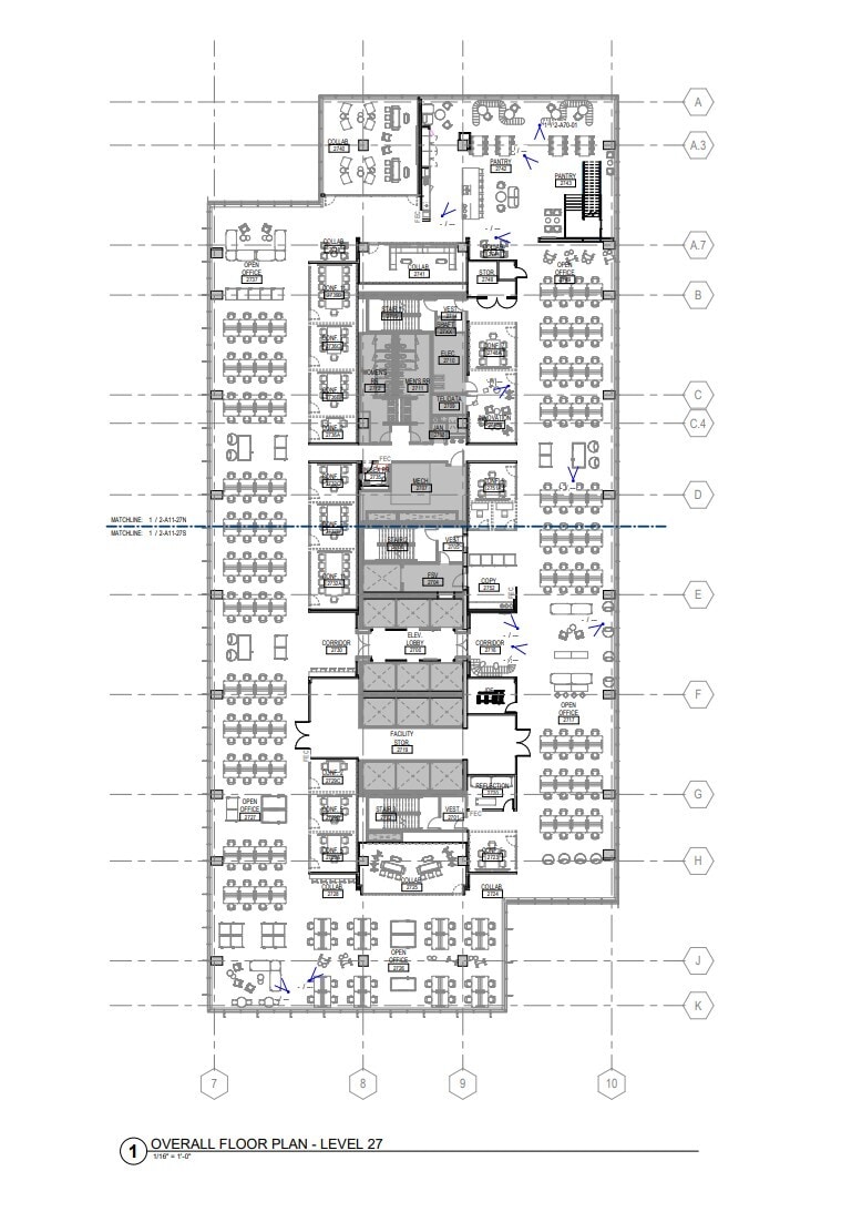 200 W 6th St, Austin, TX à louer Plan d’étage- Image 1 de 1