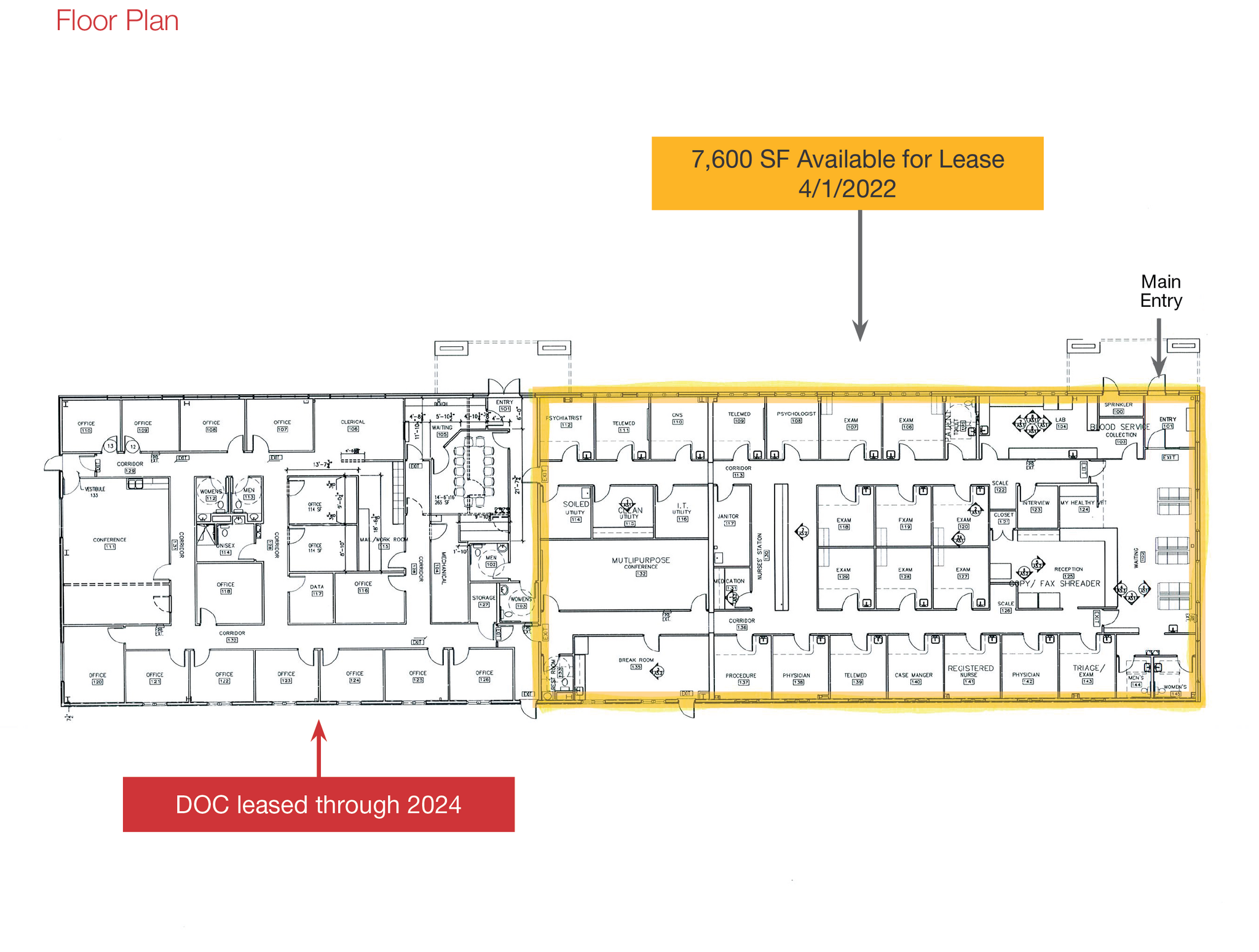 2700 College Dr, Rice Lake, WI for lease Floor Plan- Image 1 of 14