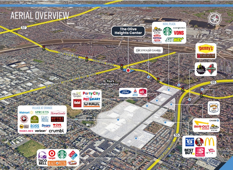 804-846 E Lincoln Ave, Orange, CA for sale - Building Photo - Image 2 of 10