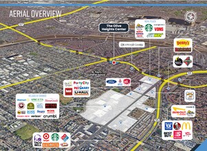 804-846 E Lincoln Ave, Orange, CA - AÉRIEN Vue de la carte - Image1