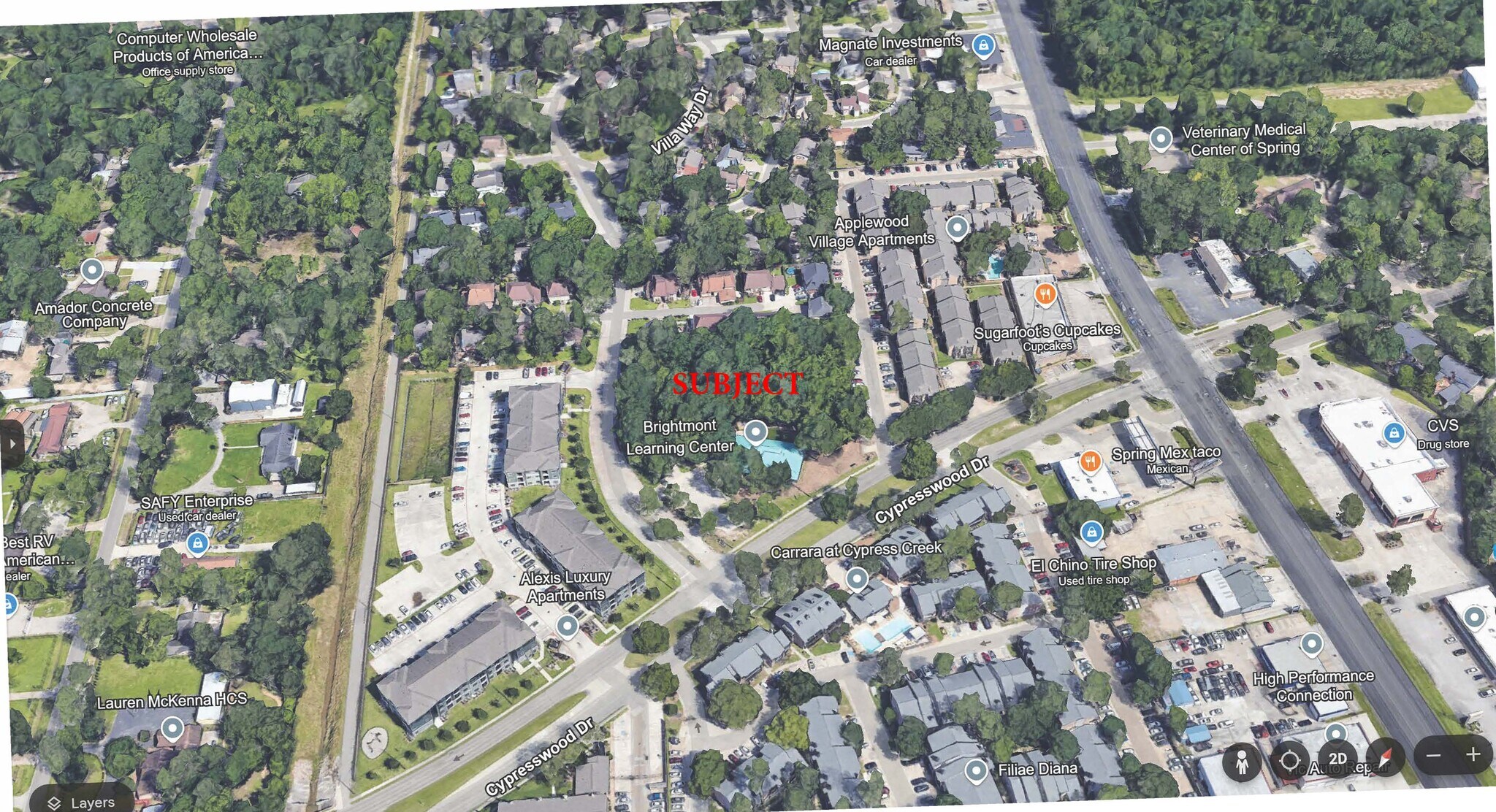 0 Cypresswood Dr, Spring, TX for sale Aerial- Image 1 of 1