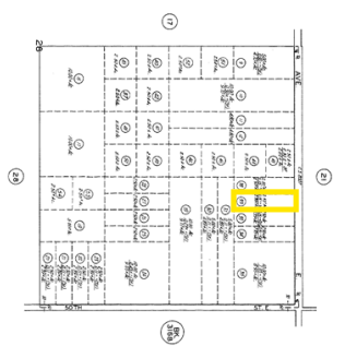 50 East Avenue E St, Lancaster, CA à vendre - Plan cadastral - Image 2 de 2