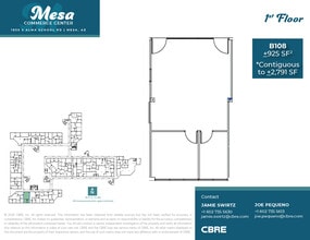1930 S Alma School Rd, Mesa, AZ for lease Floor Plan- Image 1 of 6