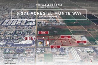 Plus de détails pour El Monte Way, Dinuba, CA - Terrain à vendre