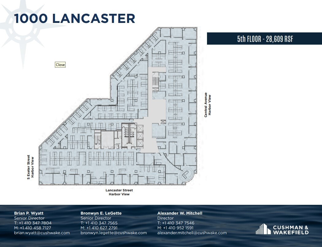100 International Dr, Baltimore, MD for lease Floor Plan- Image 1 of 1