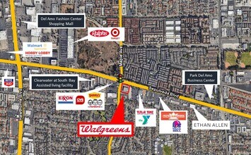 2976 Sepulveda Blvd, Torrance, CA - AERIAL map view