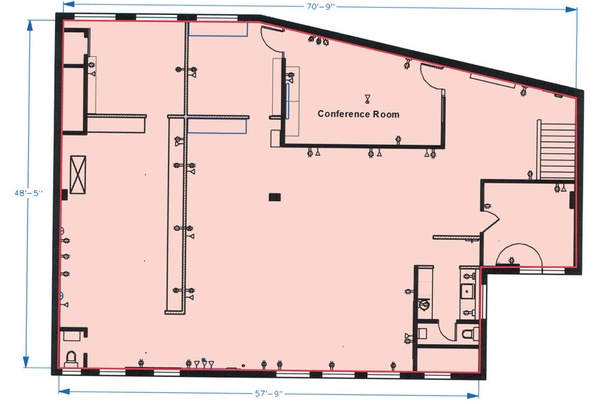 8 E Palisade Ave, Englewood, NJ à louer - Plan d’étage - Image 3 de 3