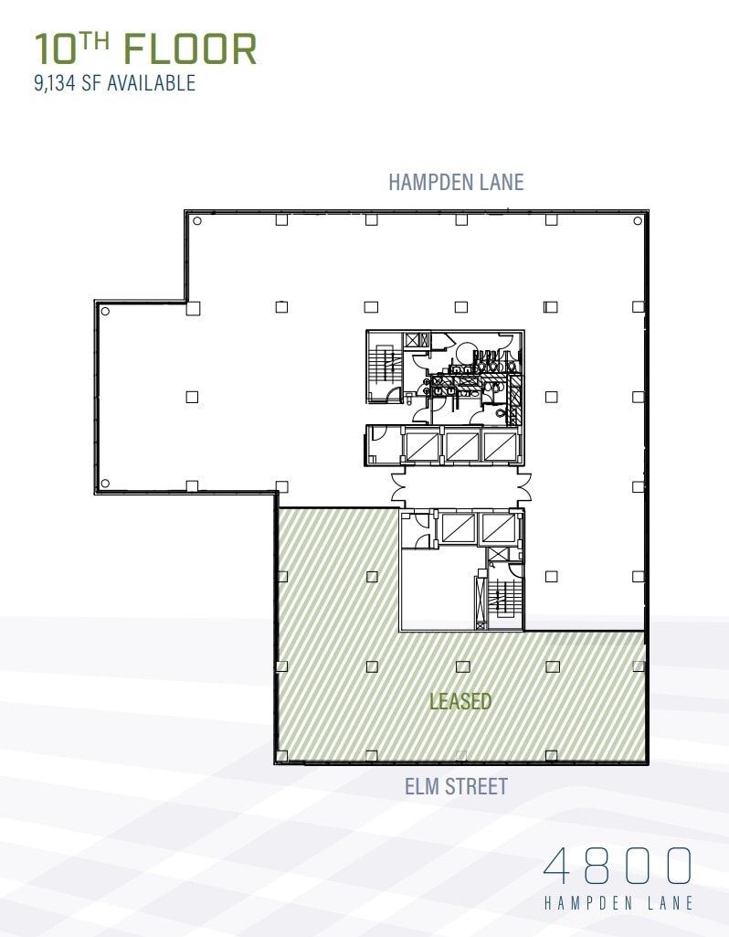 4800 Hampden Ln, Bethesda, MD à louer Plan d’étage- Image 1 de 1