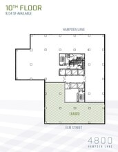 4800 Hampden Ln, Bethesda, MD à louer Plan d’étage- Image 1 de 1